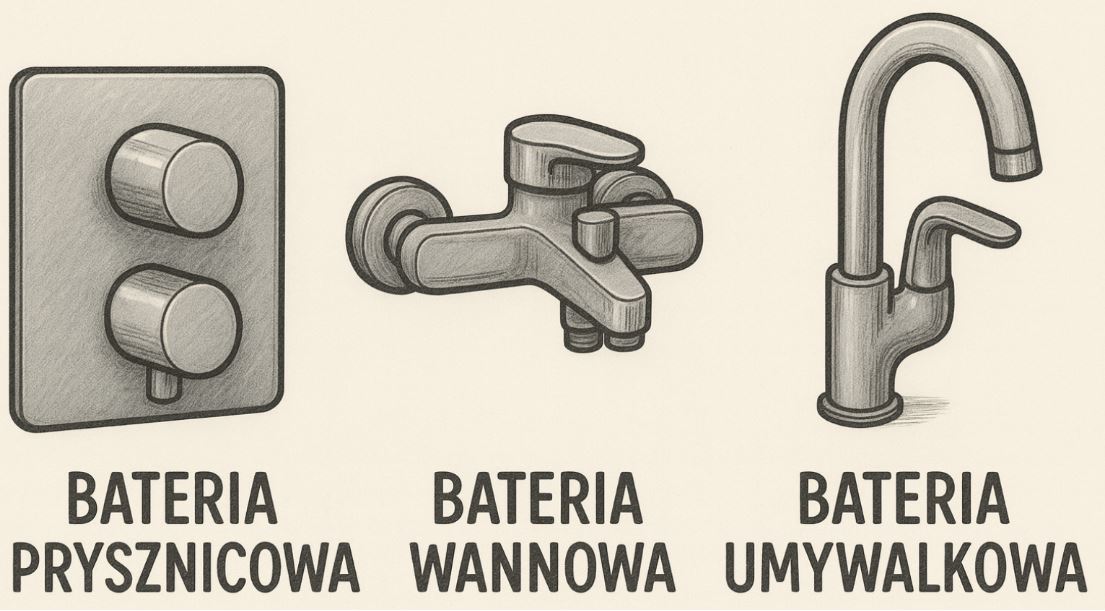  rodzaje-baterii-lazienkowych