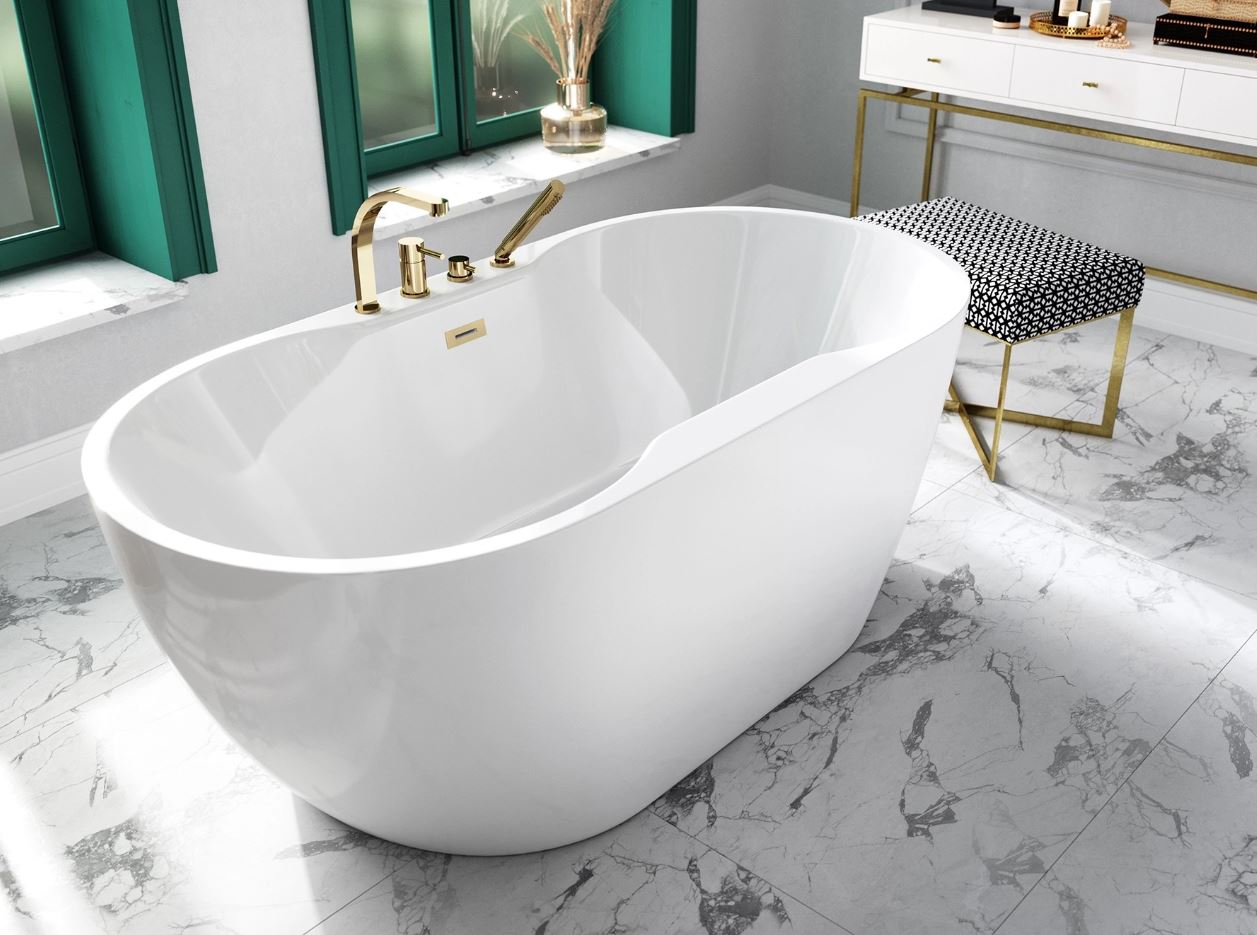 Mała wanna wolnostojąca do małej łazienki — odkryj modele idealne do małych łazienek