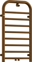 brązowy mat